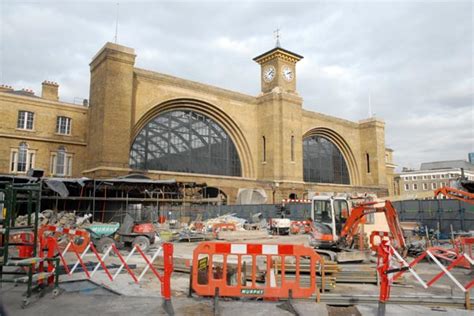 London Kings Cross Exterior View Of Station World Railways Photo