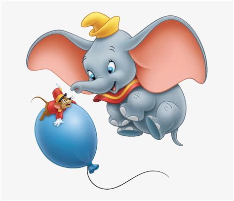 Dumbo Baloon Disney Elephant Dumbo Png Image Transparent Png Free