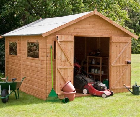 The shed freed up a lot of space in the garage too. How to build your own storage shed cheap