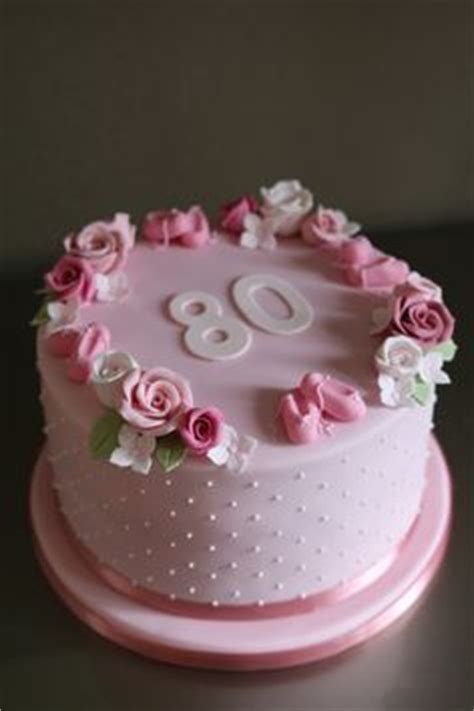 Tamaño y porciones de pastel de cumpleaños 21 años: Resultado de imagen para torta para 80 años mujer | Tortas ...