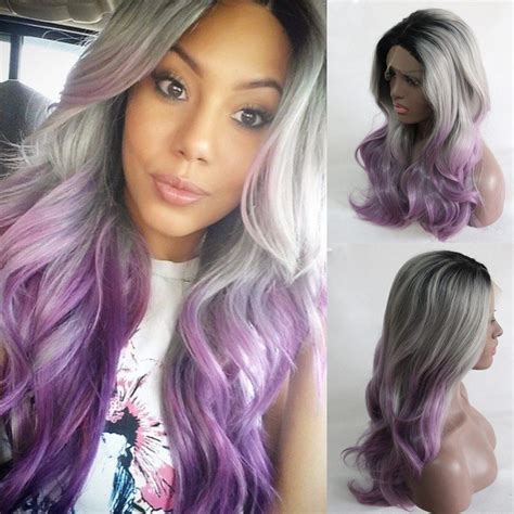 #split dye #black and purple hair #im so cute lmao #my face #txt. Top 13 Cute Purple Hairstyles for Black Girls this Season