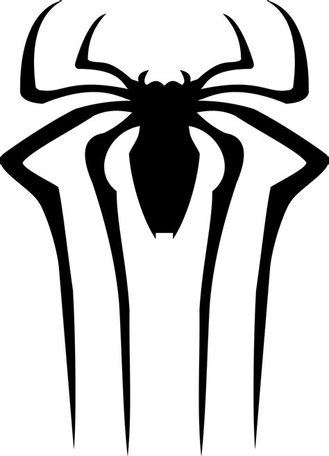 Clipart Black And White Stock Spider Man Logo Cliparts Spiderman Logo