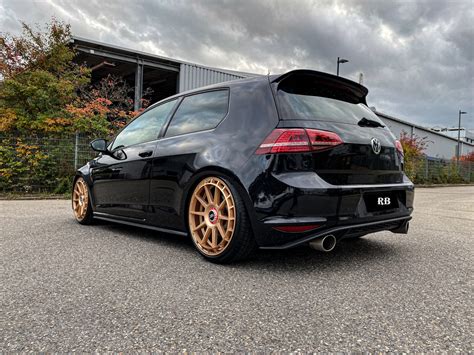 Volkswagen Golf Gtd Mk7 Black Tec Speedwheels Gt8 Wheel Wheel Front