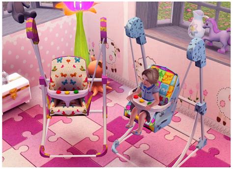 My Sims 3 Blog Bouncy Baby Chair And Carrier Ts2 Conversions By Gabby
