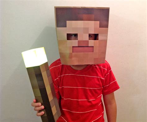 Minecraft Mask Easy Fast And Cheap 4 Steps With Pictures