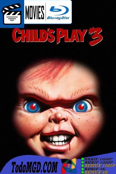 Chucky El Muñeco Diabolico 3 1991 Remasterizado Latino Ingles Mega