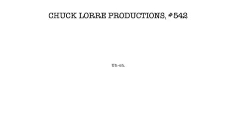 chuck lorre productions 542 vanity card logo youtube