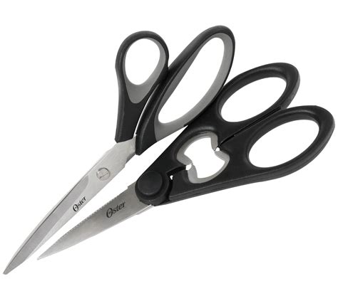 Oster Huxford 6 Piece Stainless Steel Kitchen Scissors Set