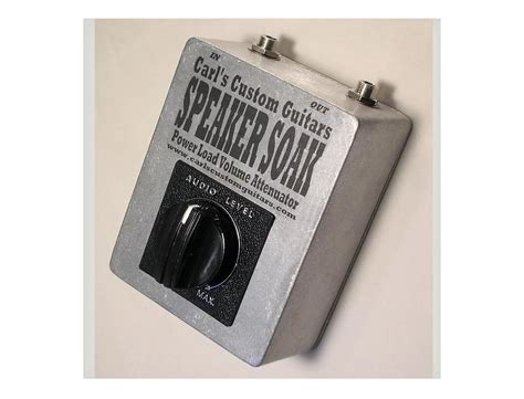 Speaker Soak Power Tube Volume Attenuator By Carls Custom Guitars