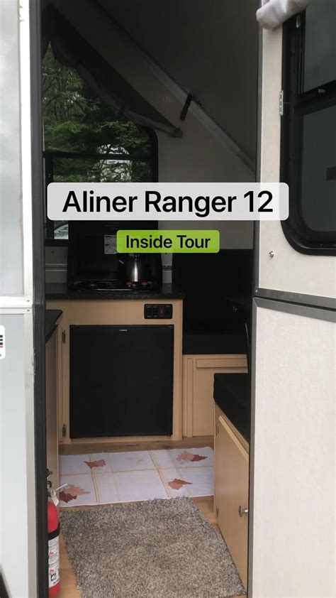 Aliner Camper Quick Tour Inside Rv Interior Pop Up Camper Aliner