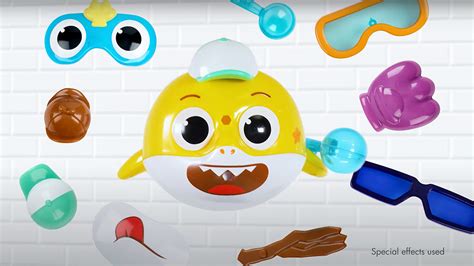 Get Squeaky Clean With The Baby Shark Mix And Match Bath Swimmer The