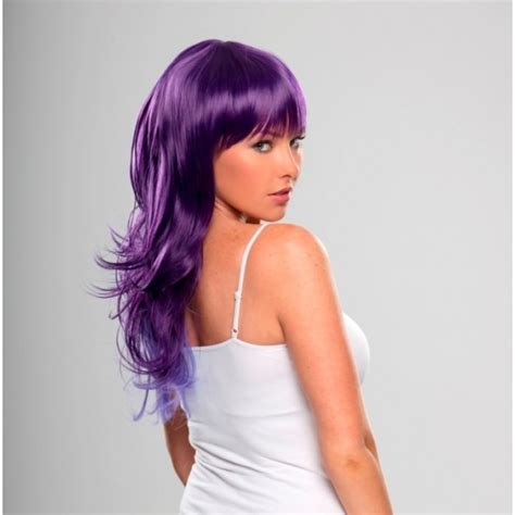 Lexi Dark And Light Purple Dip Dyed Wig