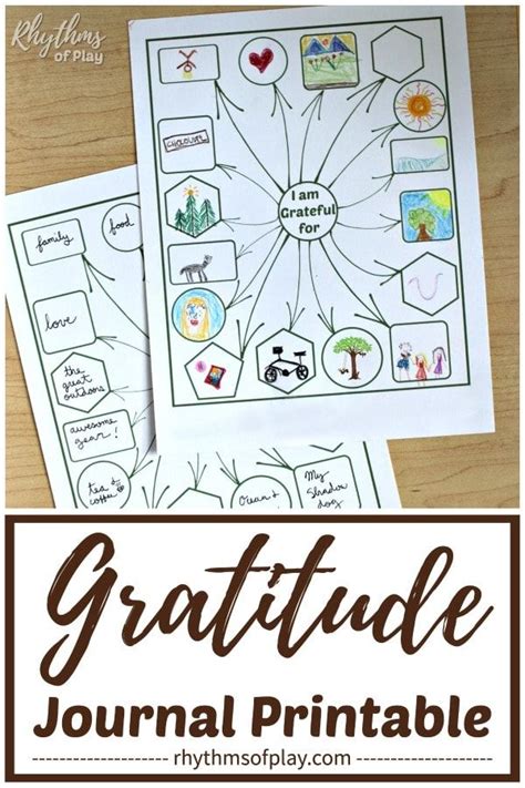 I Am Grateful Gratitude Journal Printable Gratitude Journal