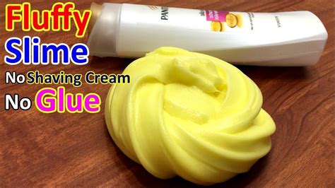 Diy Shampoo Fluffy Slime No Shaving Cream No Glue No Borax Must