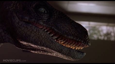 Jurassic Park 1993 Raptors In The Kitchen Scene 910 Movieflex Youtube