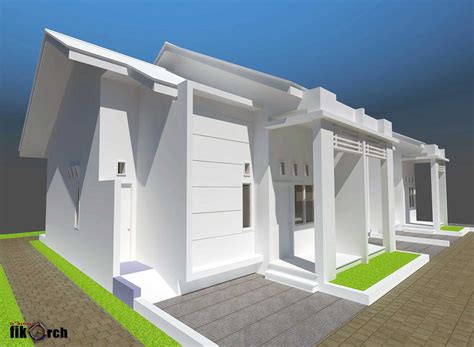 Project Rumah Petak Putih desain arsitek oleh Archi Konstruksi