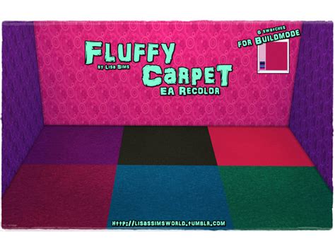 The Sims Resource Fluffy Carpet