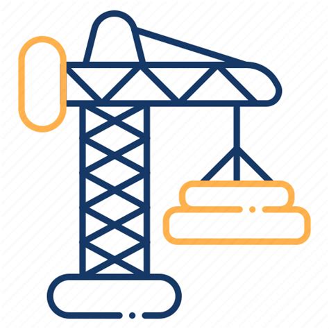 Crane Construction Lifting Machine Icon Download On Iconfinder