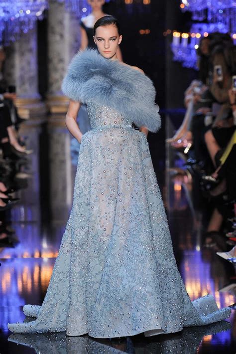 Elie Saab Fall 2014 Couture Fashion Show | Couture fashion, Elie saab couture, Pretty dresses