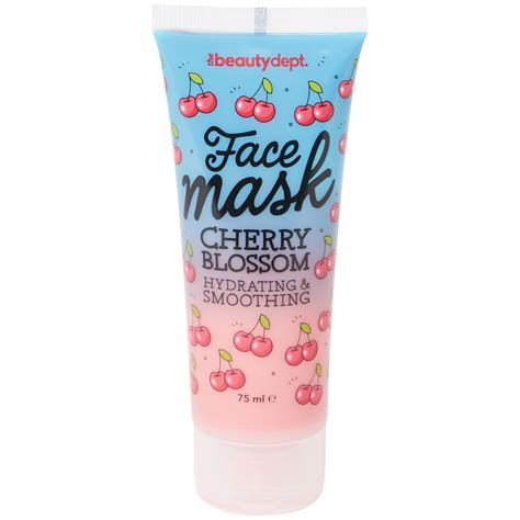 the beauty dept face mask cherry blossom hydrating and smoothing maseczka do twarzy cena