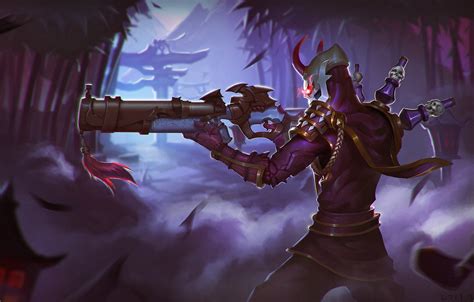 Wallpaper Weapons Warrior League Of Legends Jhin Images
