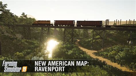 New American Map Ravenport Featurette In Farming Simulator