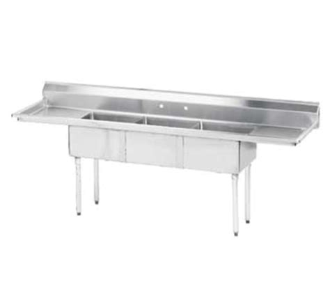 Three 3 Compartment Sink Crest Foodservice Equipment Inc