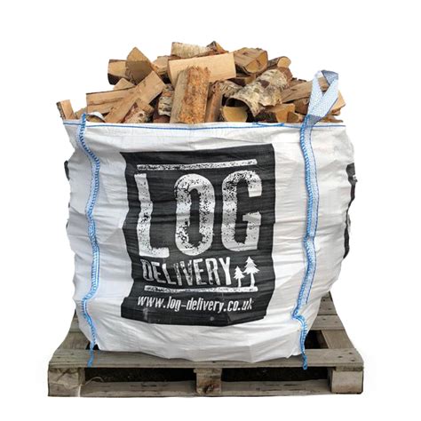 Log Delivery Bulk Bag Kiln Dried Mixed Hardwood Logs