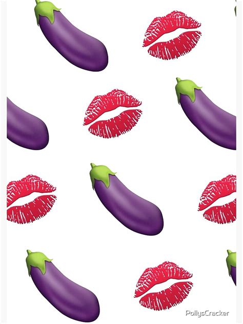 eggplant emoji w kiss emoji funny gay eggplant emoji spiral notebook by pollyscracker