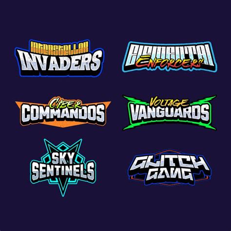 6 E Sports Gaming Team Logo Collection Logo Design Template — Customize