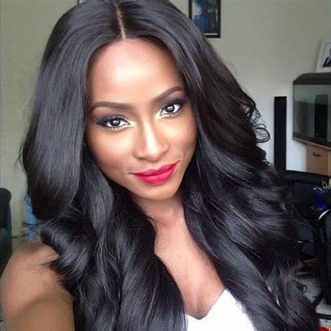 Tinashe hair brazilian wet and wavy human hair extensions 100% unprocessed virgin water wave human hair 4 bundles: 10-22 Inch Loose Wavy Brazilian Virgin Lace Front Wigs