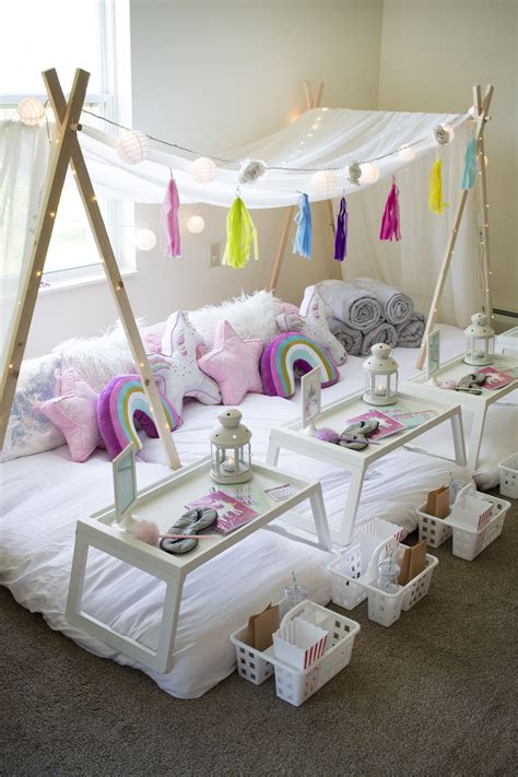 We supply for various categories of customers from small to huge party tents and canopies. Unicorn Canopy Sleepover Rental! 🦄 | Birthday sleepover ...