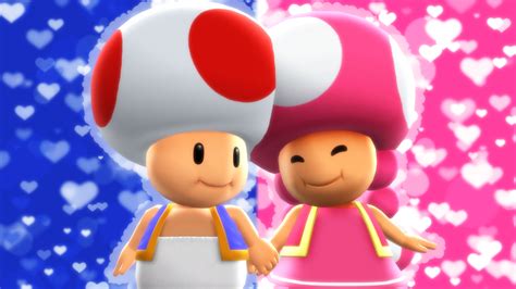 Toad X Toadette By Luvanddeathinall On Deviantart
