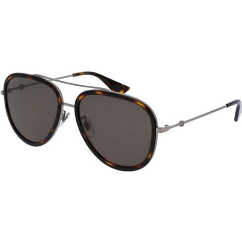 Gucci Gg0062s Bee Detail Aviator Sunglasses