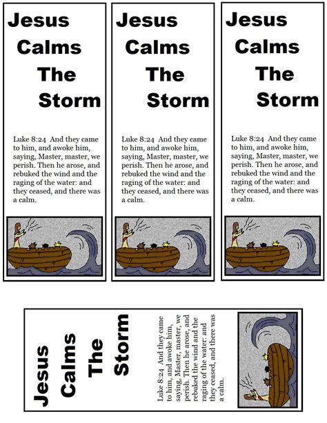 Church House Collection Blog Jesus Calms The Storm Sunday School Lesson