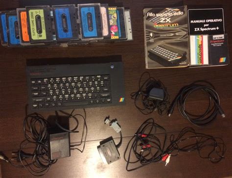 Zx Spectrum 48k Sinclair With Cables Two Manuals In Catawiki