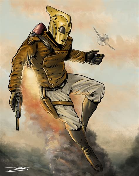 The Rocketeer By J Caro On Newgrounds