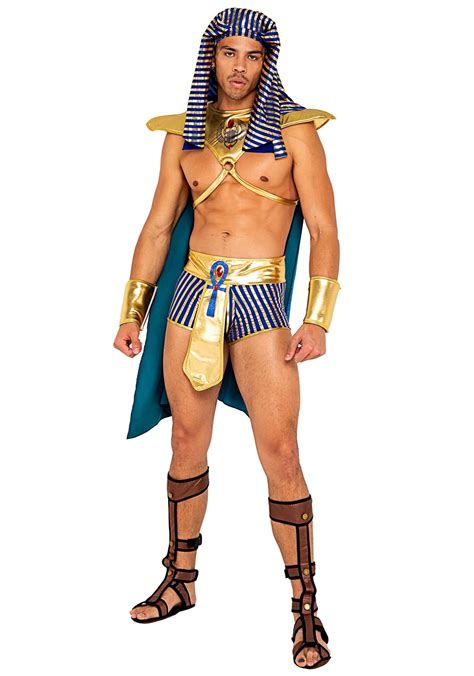 Sexy Mens King Pharaoh Of Egypt Costume Egyptian Costume Pharaoh Costume Egypt Costume