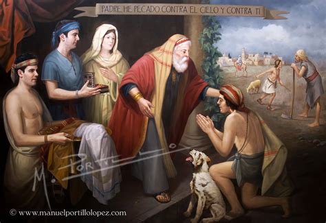 Pintura Religiosa y Cofrade El Regreso del Hijo Pródigo