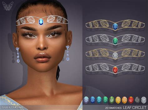 Sims 4 Leaf Circlet By Feyona The Sims Game
