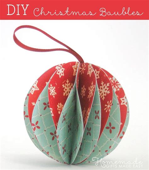 Easy To Make Christmas Ornaments Christmas Diy Ideas Christmas