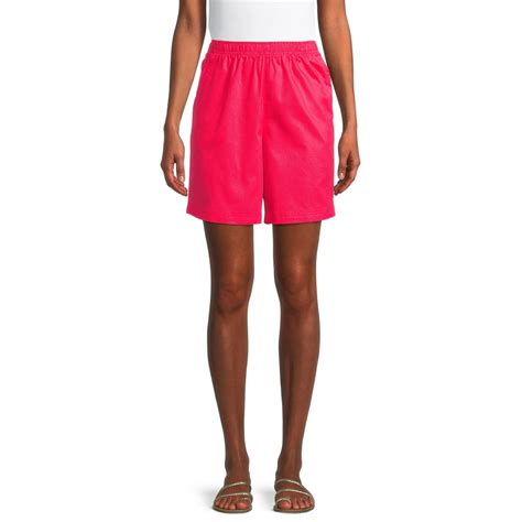 White Stag White Stag Pull On Elastic Waist Short Womens Multiple Colors Available Walmart