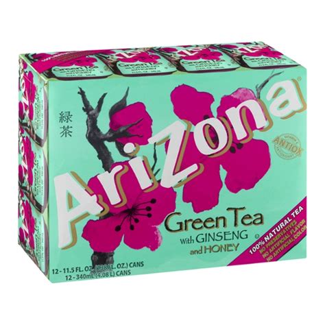 Save On Arizona Green Tea With Ginseng And Honey 12 Ct Order Online