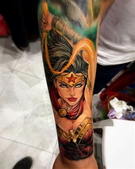 45 wicked wonder woman tattoo ideas [2024 inspiration guide]