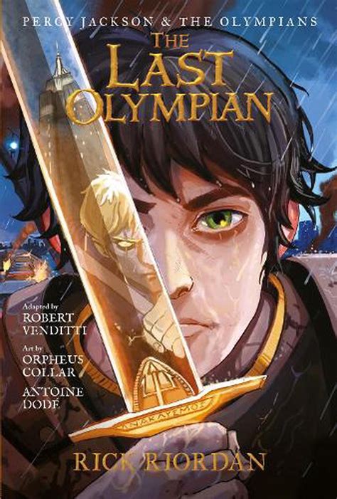 Percy Jackson And The Olympians Last Olympian The Graphic Novel The By Rick Riordan