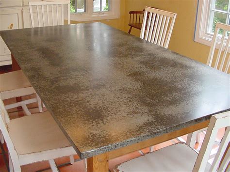 Decor & Tips: Diy Zinc Countertops With Kitchen Island Ideas Also