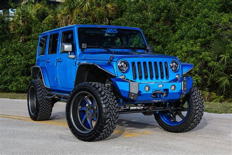 Blue Jeep Wrangler By Extreme Performance Carz Tuning