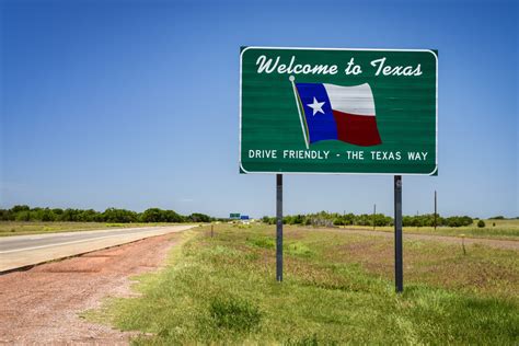 Texas State Sign Texas Heritage For Living