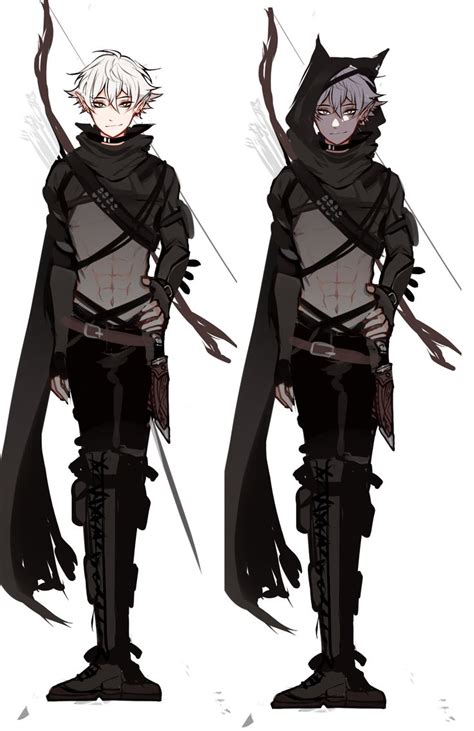 Elf Assassin Design Anime Character Design Character Art Character