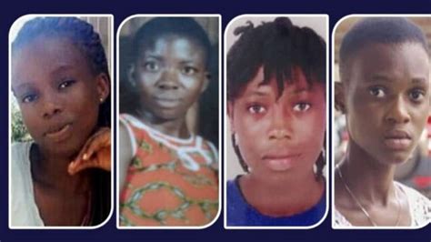 Takoradi Girls Ghana Missing Takoradi Girls Nigerian Suspects Chop